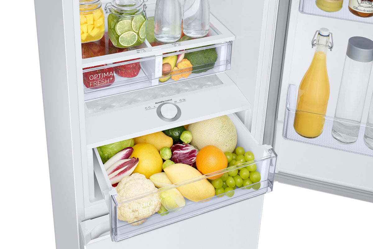 Samsung RB34C675EWW Fritstående 344 L Hvid