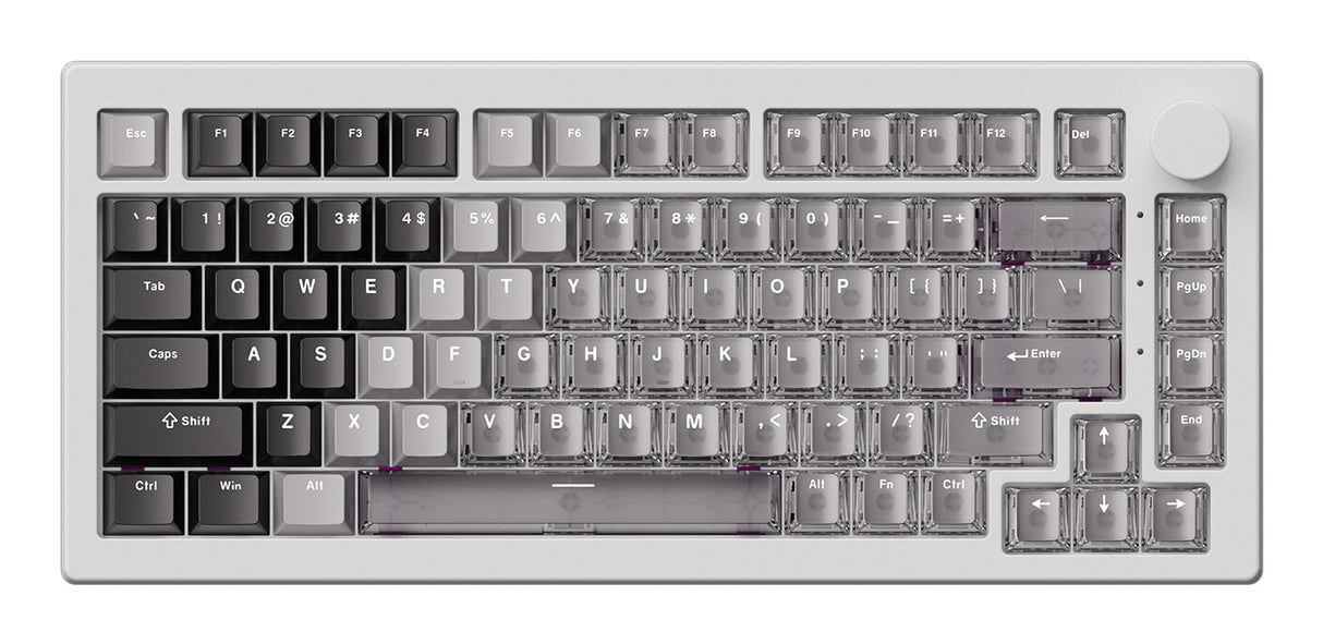 Akko 5075 V3 HE tastatur Spil USB QWERTY US engelsk Hvid