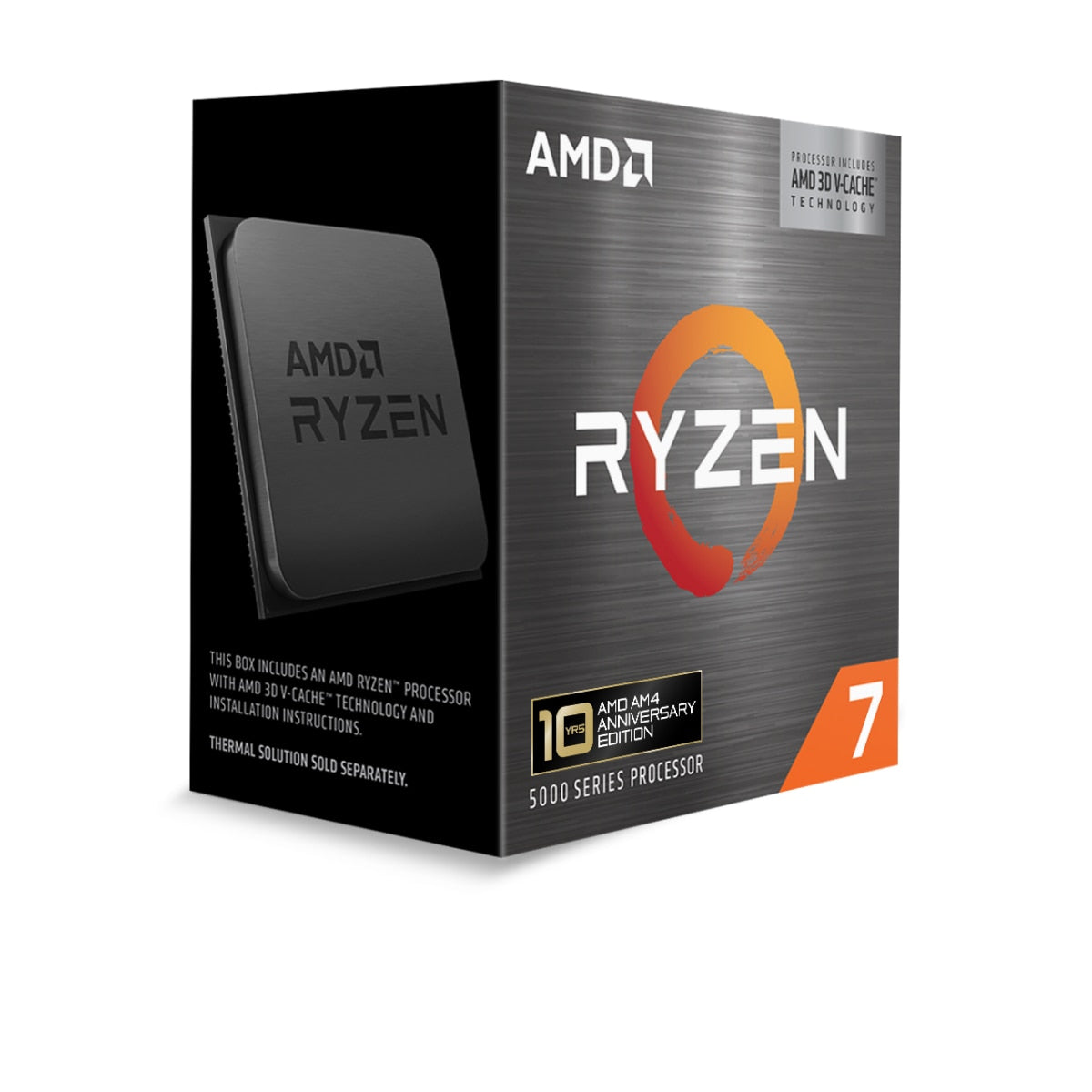 AMD Ryzen 7 5800X3D 3,4GHz 8 kerner AM4 TRAY - u/køler