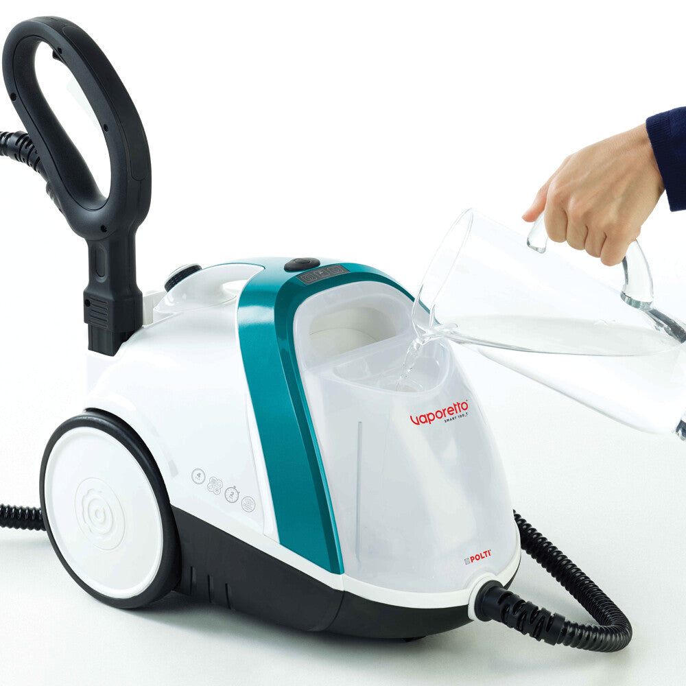 Polti Vaporetto Smart 100_T Cylinderdamp rengøringsmiddel 1500 W Blå, Hvid