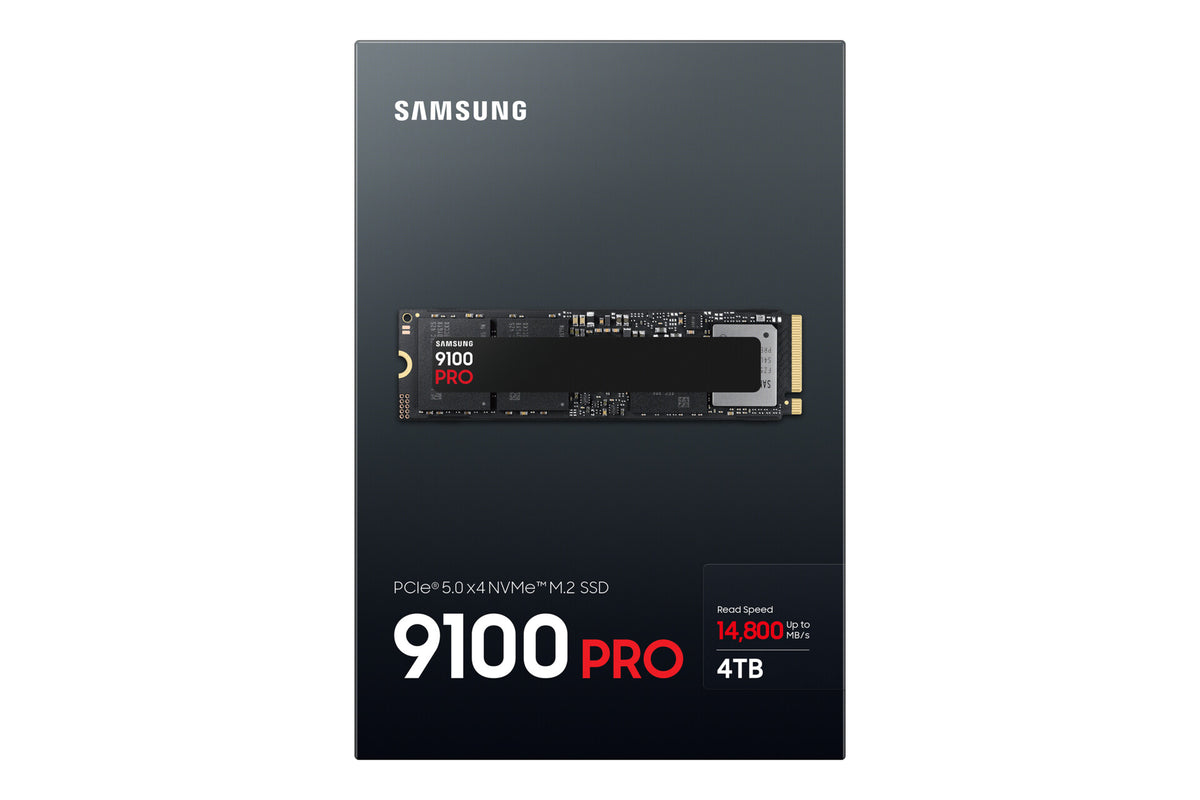 Samsung 9100 PRO PCIe(R) 5.0 NVMe™ M.2 SSD - 4 TB