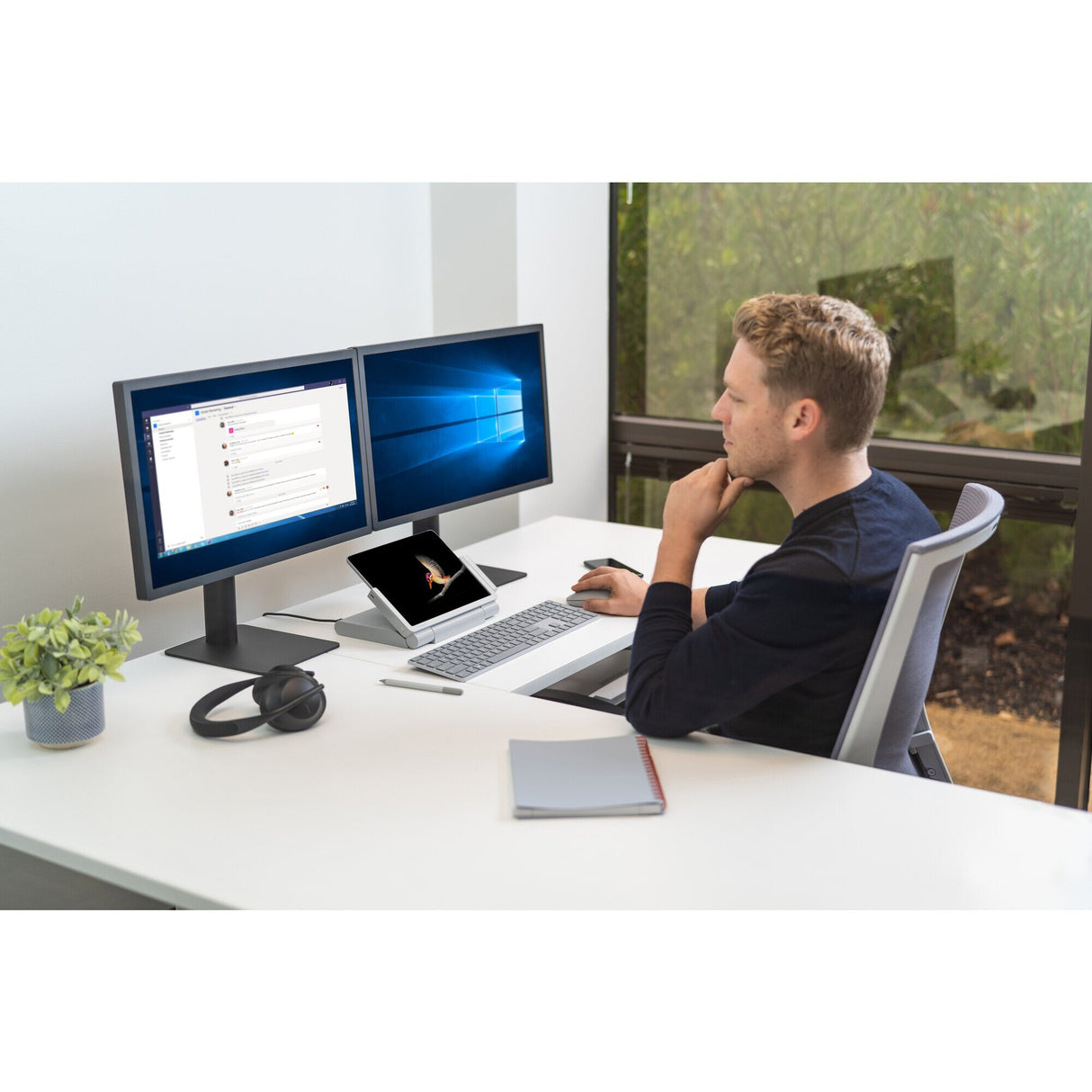 Kensington SureTrack Dual trådløs mus sort