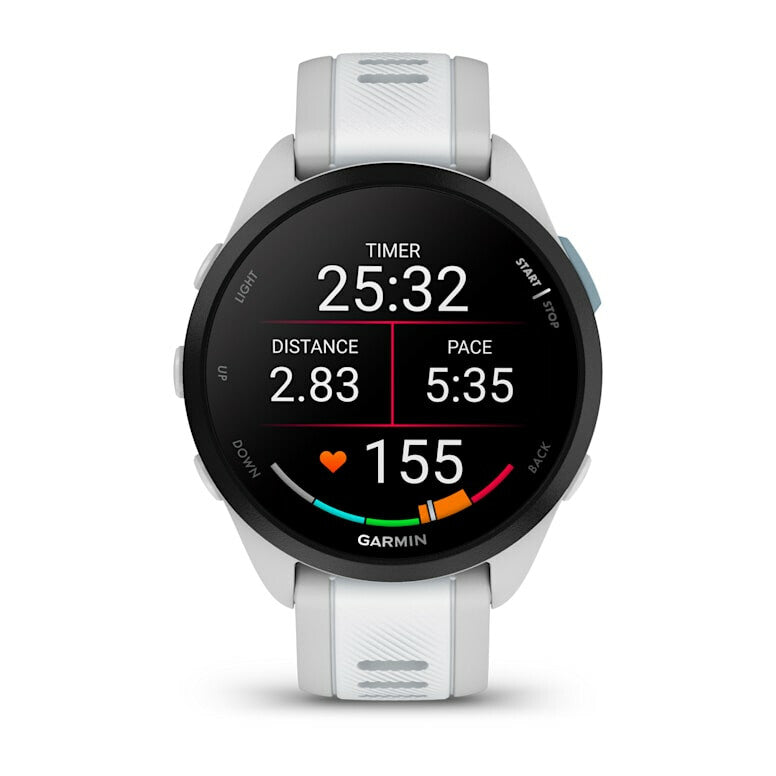 Garmin Forerunner 165 Music Smart Watch 43mm, GPS, hvid EU