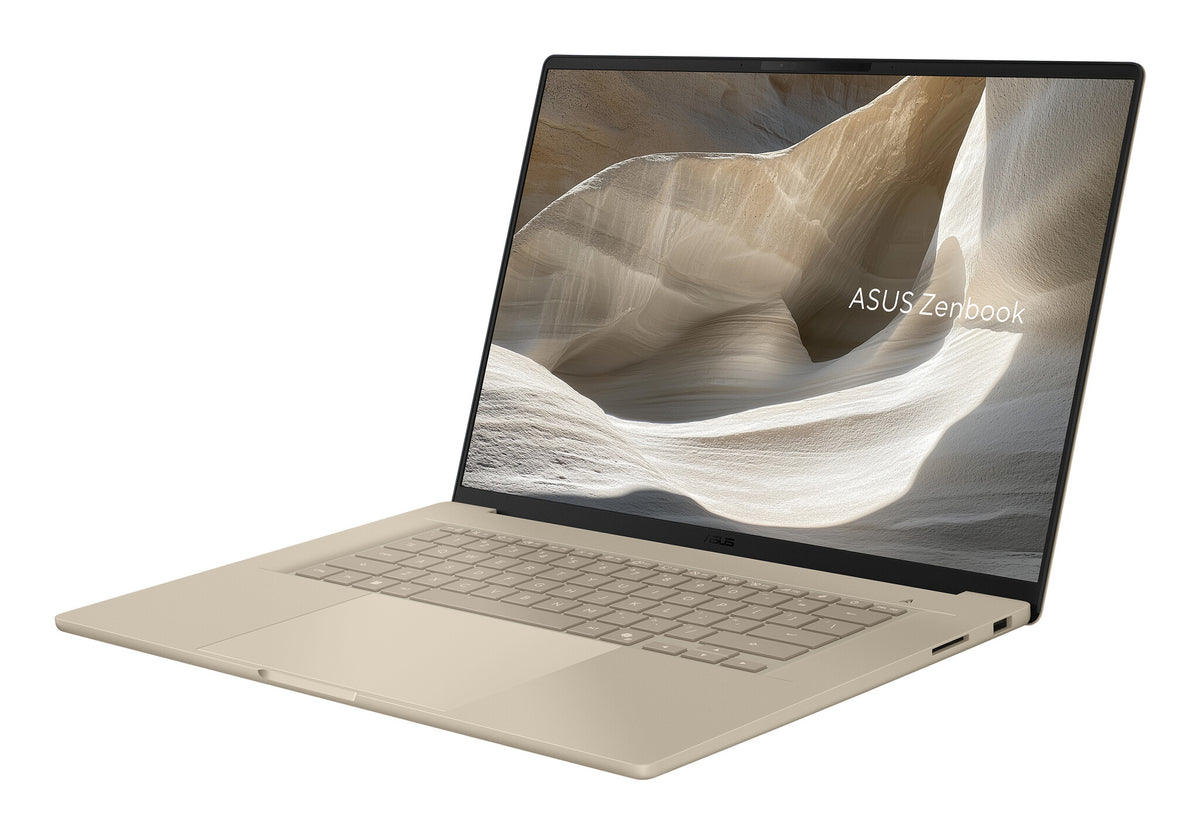 ASUS Zenbook A16 UX3607OA-SQ024X Copilot+ PC Snapdragon X2E-94-100 Laptop 40.6 cm (16") 3K 48 GB LPDDR5x-SDRAM 1 TB SSD Wi-Fi 7 (802.11be) Windows 11 Pro Beige