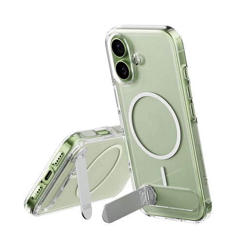 PanzerGlass CARE by ® Feature Case Transparent m. Kickstand & MagSafe iPhone 17