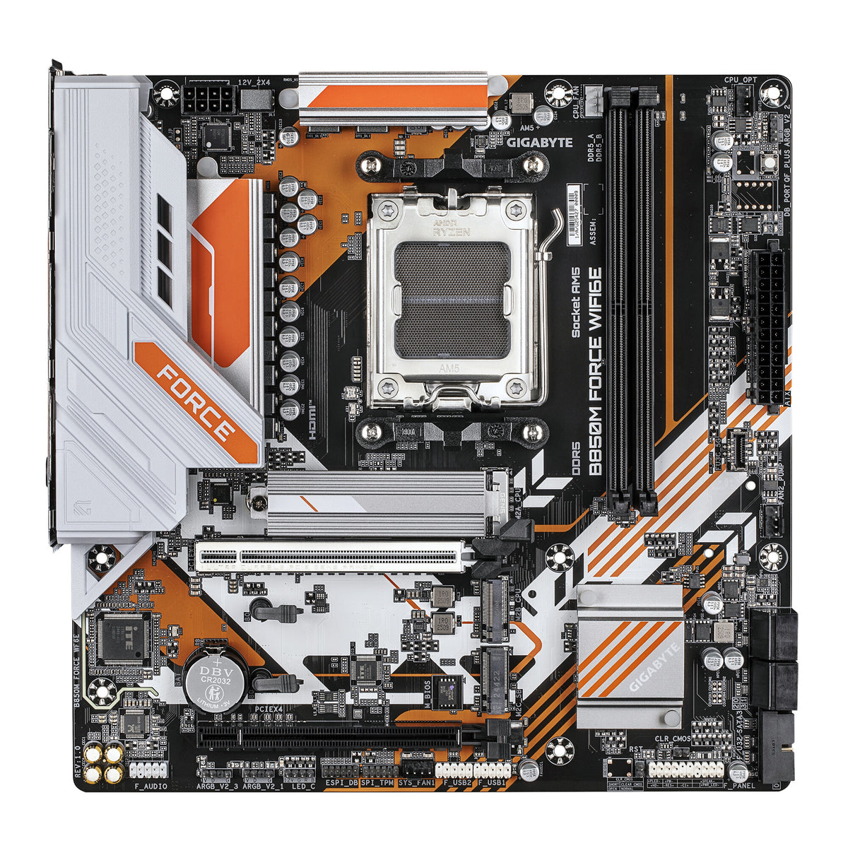 GIGABYTE B850M FORCE WIFI6E AMD B850 Sokkel AM5 micro ATX