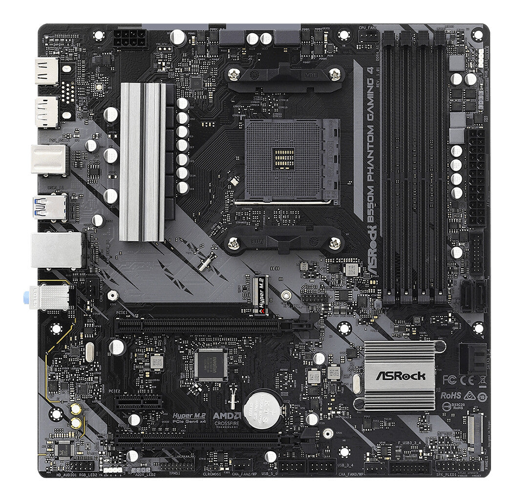 Asrock B550M Phantom Gaming 4 AMD B550 Stik AM4 micro ATX
