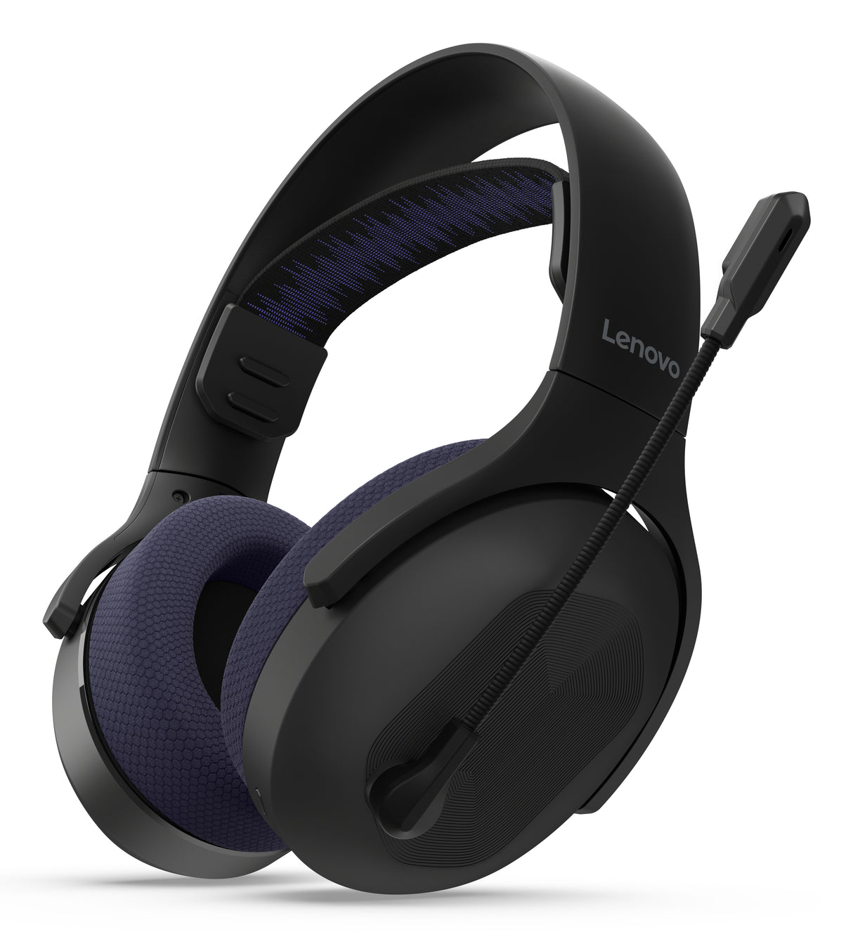 Lenovo Legion H410 Hovedtelefoner Trådløs Headset Spil USB Type-C Bluetooth Sort, Lilla