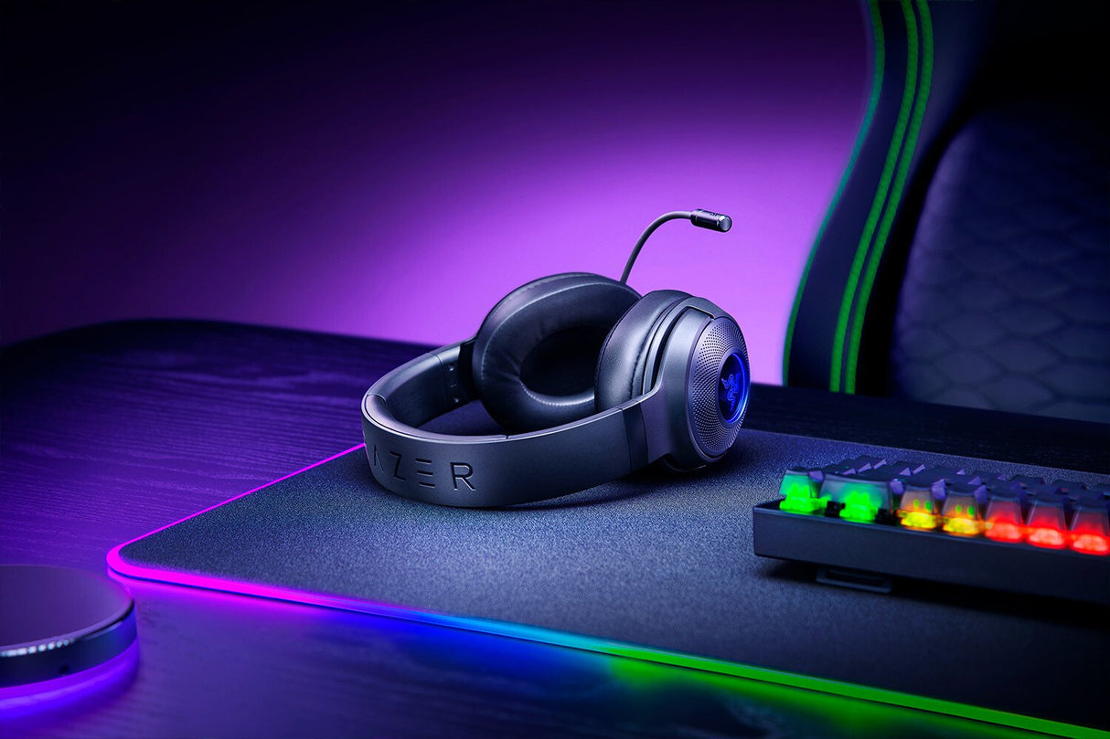 Razer Kraken V3 X Headset Ledningsført Spil USB Type-A Sort