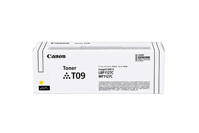 Canon TONER T09 Y tonerpatron 1 stk Original Gul
