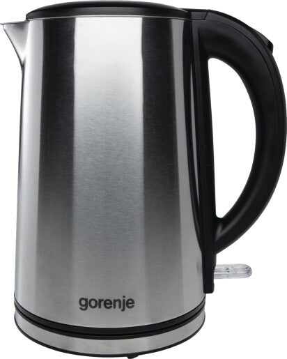 Gorenje K15DWS elkedel 1,5 L 2200 W Sort, Rustfrit stål