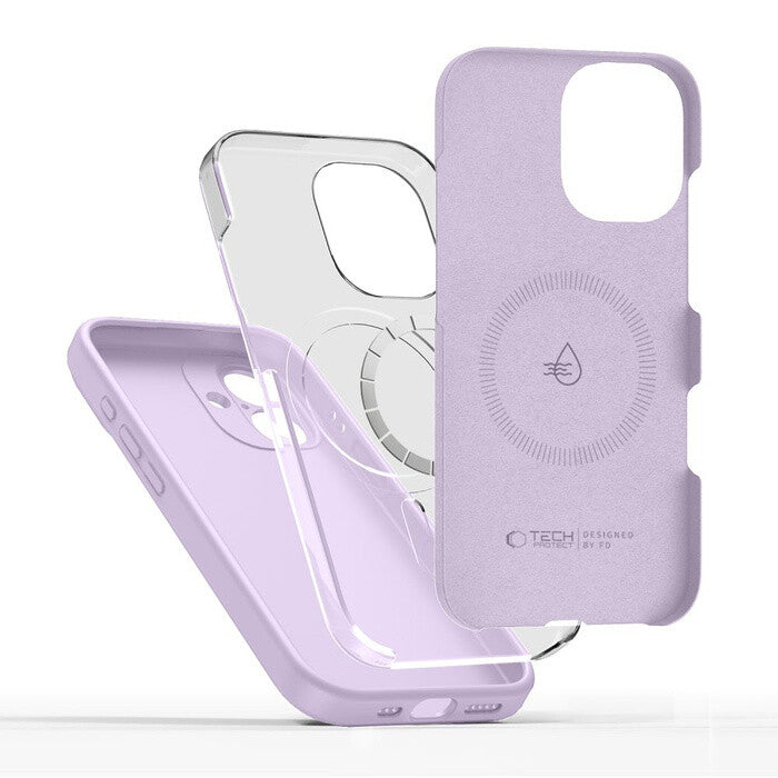 Tech-Protect 5906302330171 mobiltelefon etui 16 cm (6.3") Cover Mauve