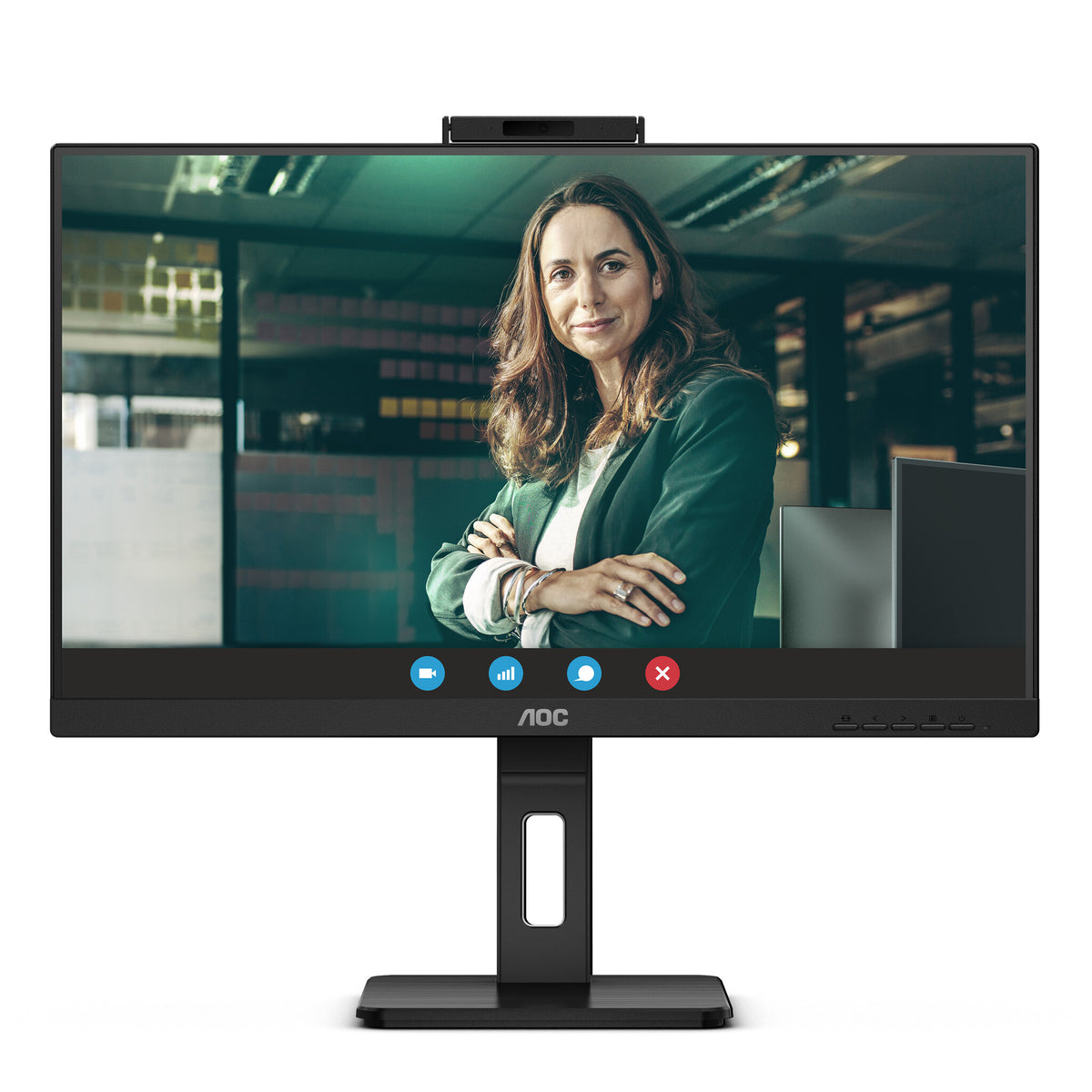 AOC Pro-line Q27P3CW 27 IPS 2560 x 1440 (2K) HDMI DisplayPort USB-C 75Hz Dockingskærm