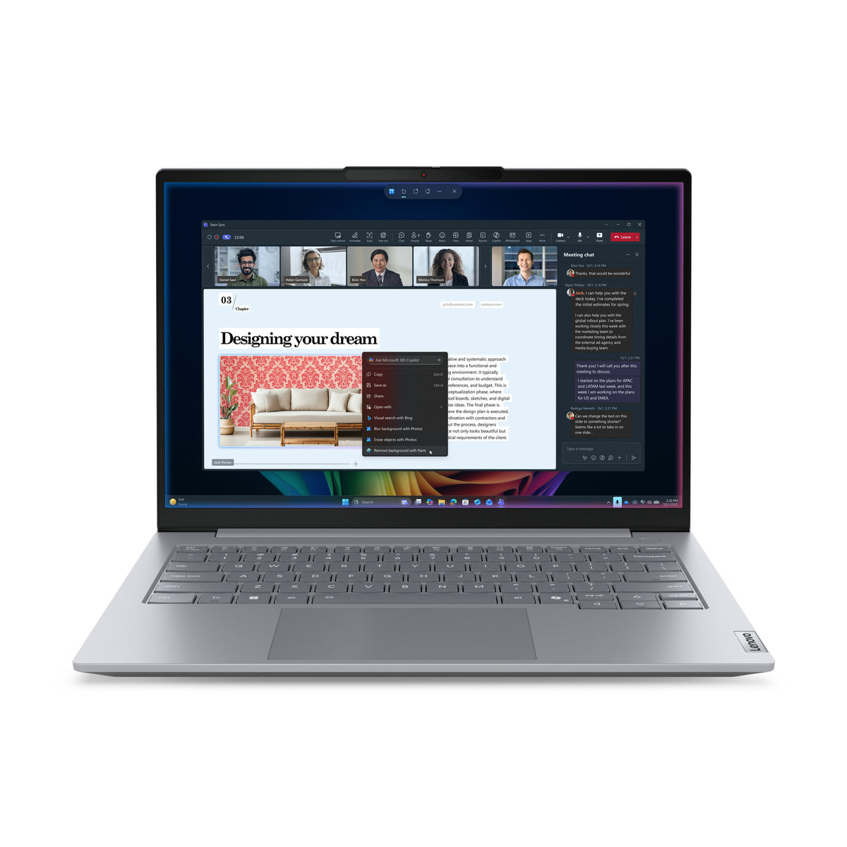 Lenovo ThinkBook 14 G9 IPL Copilot+ PC Intel Core Ultra 5 325 Laptop 35,6 cm (14") WUXGA 16 GB DDR5-SDRAM 512 GB SSD Wi-Fi 7 (802.11be) Windows 11 Pro Grå Engelsk