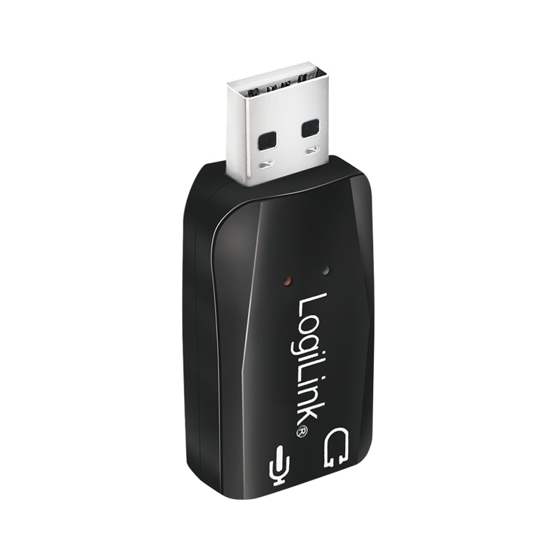 LogiLink USB Soundcard Virtual 3D Soundeffects USB 2.0 Ekstern