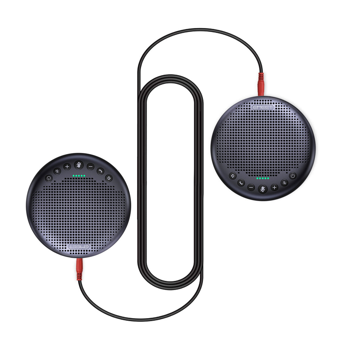 eMeet Luna Plus konferencetelefon Universel USB/Bluetooth Grå