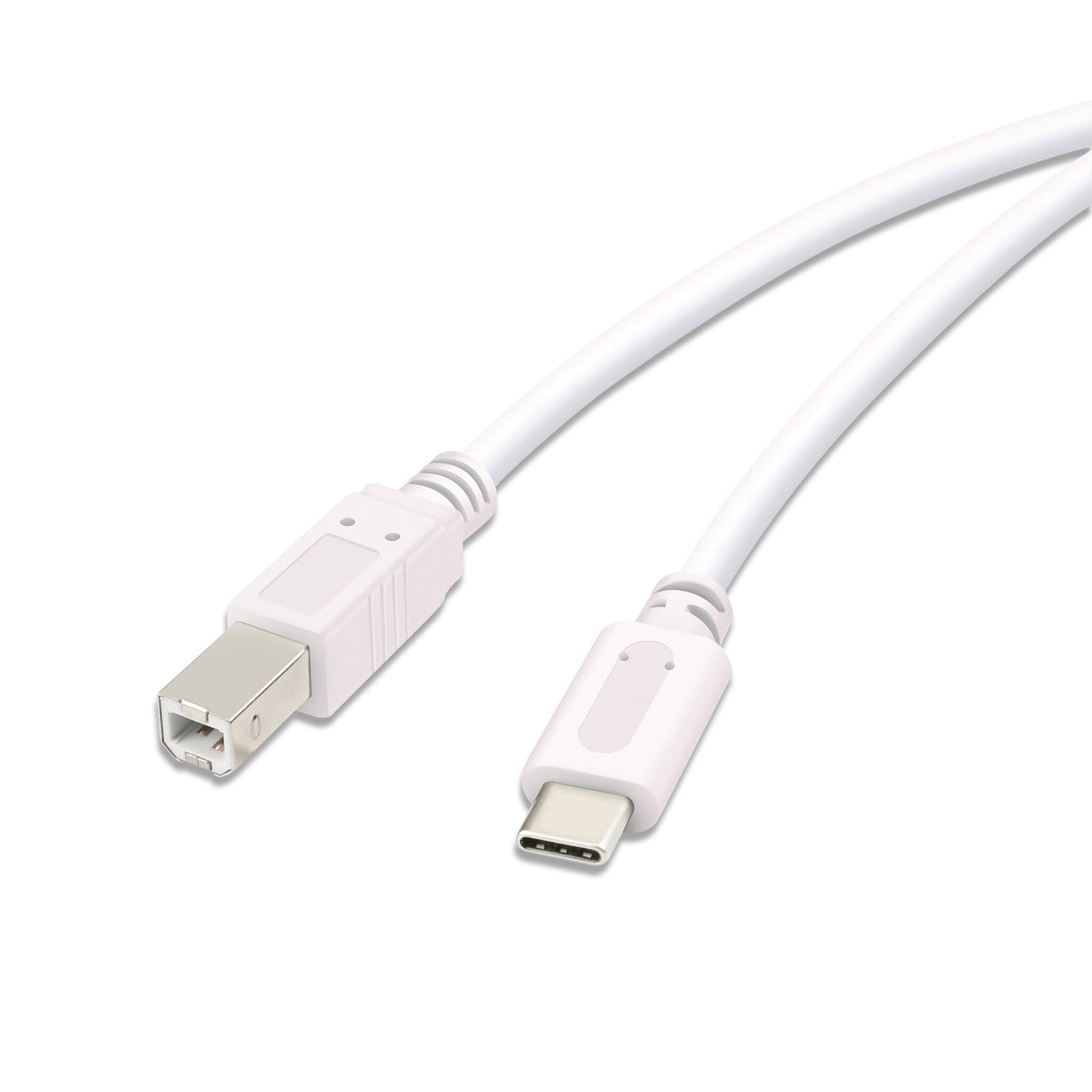 Vivanco 45356 USB-kabel 3 m USB C USB B Hvid
