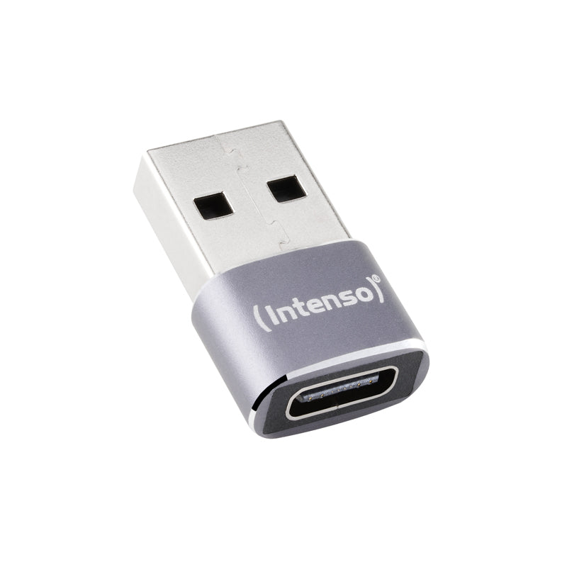 Intenso 7600013 kabel kønsskifter USB-C USB-A Anthracit