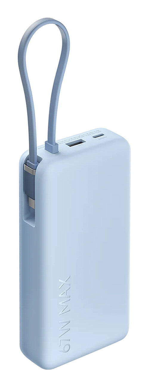Xiaomi 67W Power Bank 20000 Lithium-Ion (Li-Ion) 20000 mAh Blå