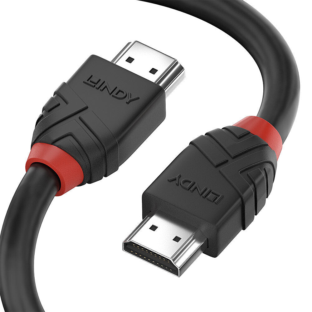 Lindy 36770 HDMI-kabel 0,5 m HDMI Type A (Standard) Sort
