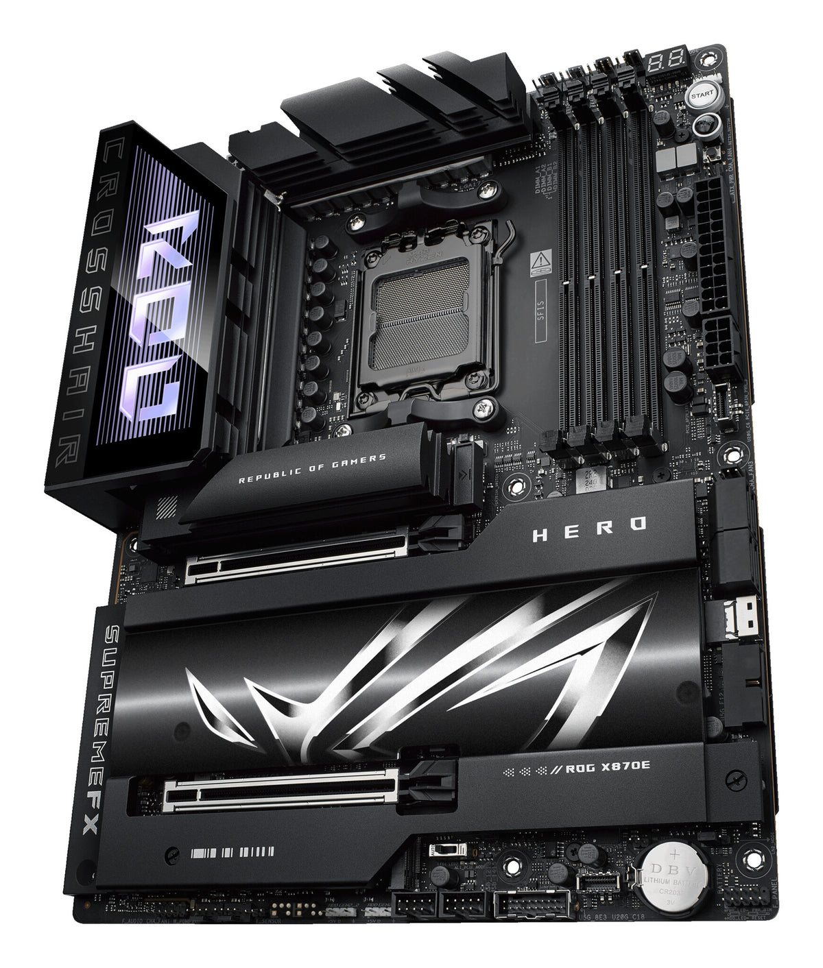 ASUS ROG CROSSHAIR X870E HERO AMD X870E Socket AM5 ATX