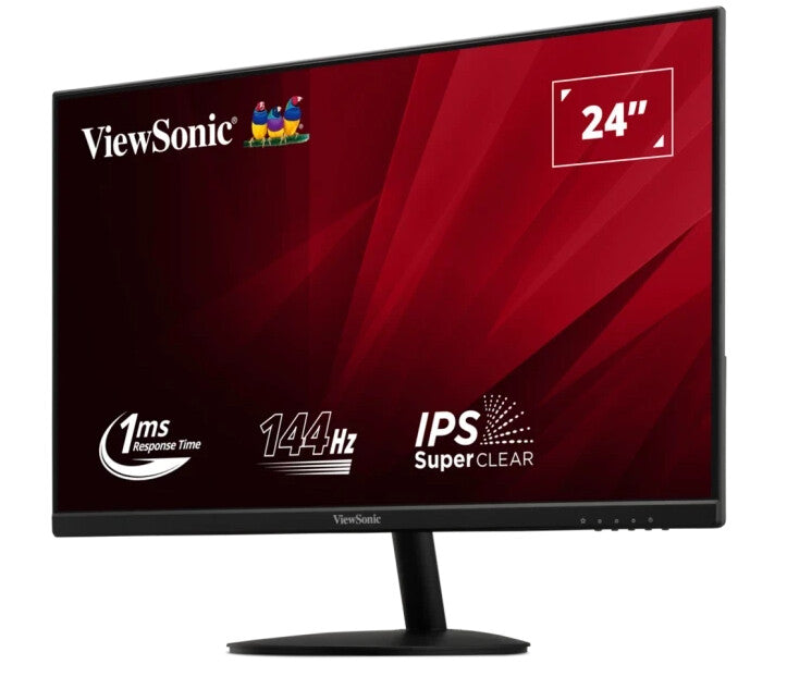 Viewsonic VA VA24E2-H computerskærm 60,5 cm (23.8") 1920 x 1080 pixel Fuld HD LED Sort
