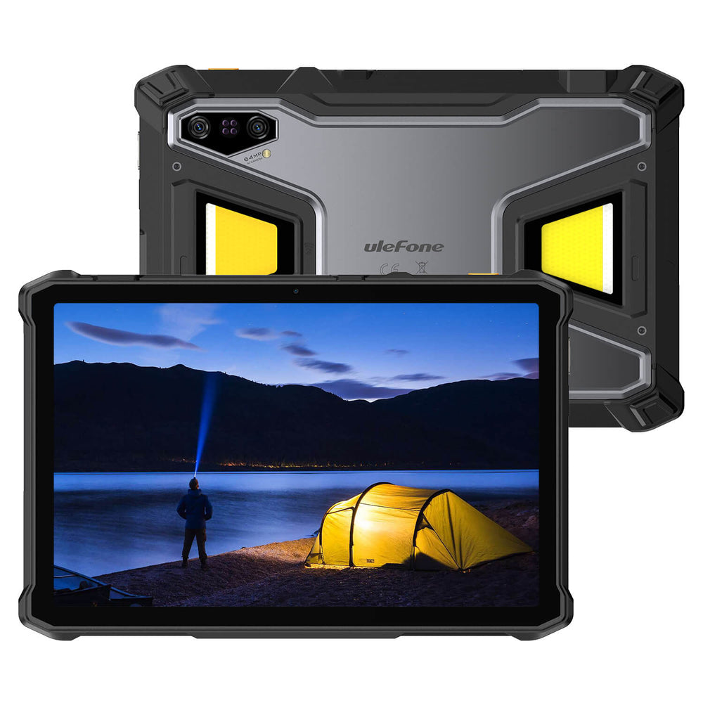 Ulefone Armor Pad 5 Pro 5G MediaTek Dimensity LTE-TDD & LTE-FDD 512 GB 27,9 cm (11") 12 GB Wi-Fi 6E (802.11ax) Android 15 Sort