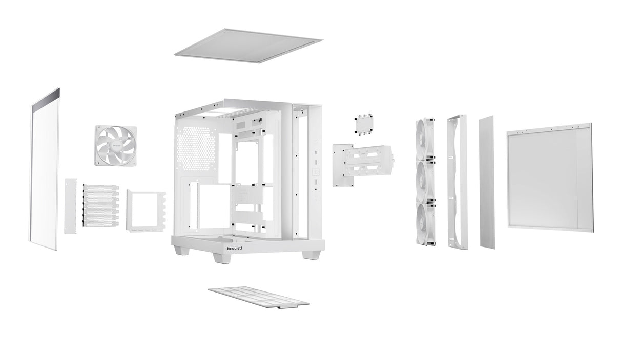 be quiet! Light Base 500 LX White Midi Tower Hvid