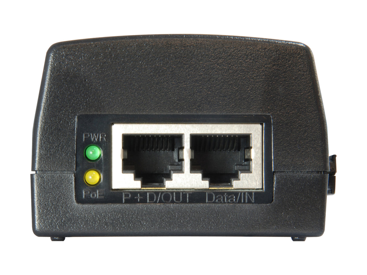 LevelOne POI-3014 PoE adapter Hurtigt ethernet, Gigabit Ethernet 52 V