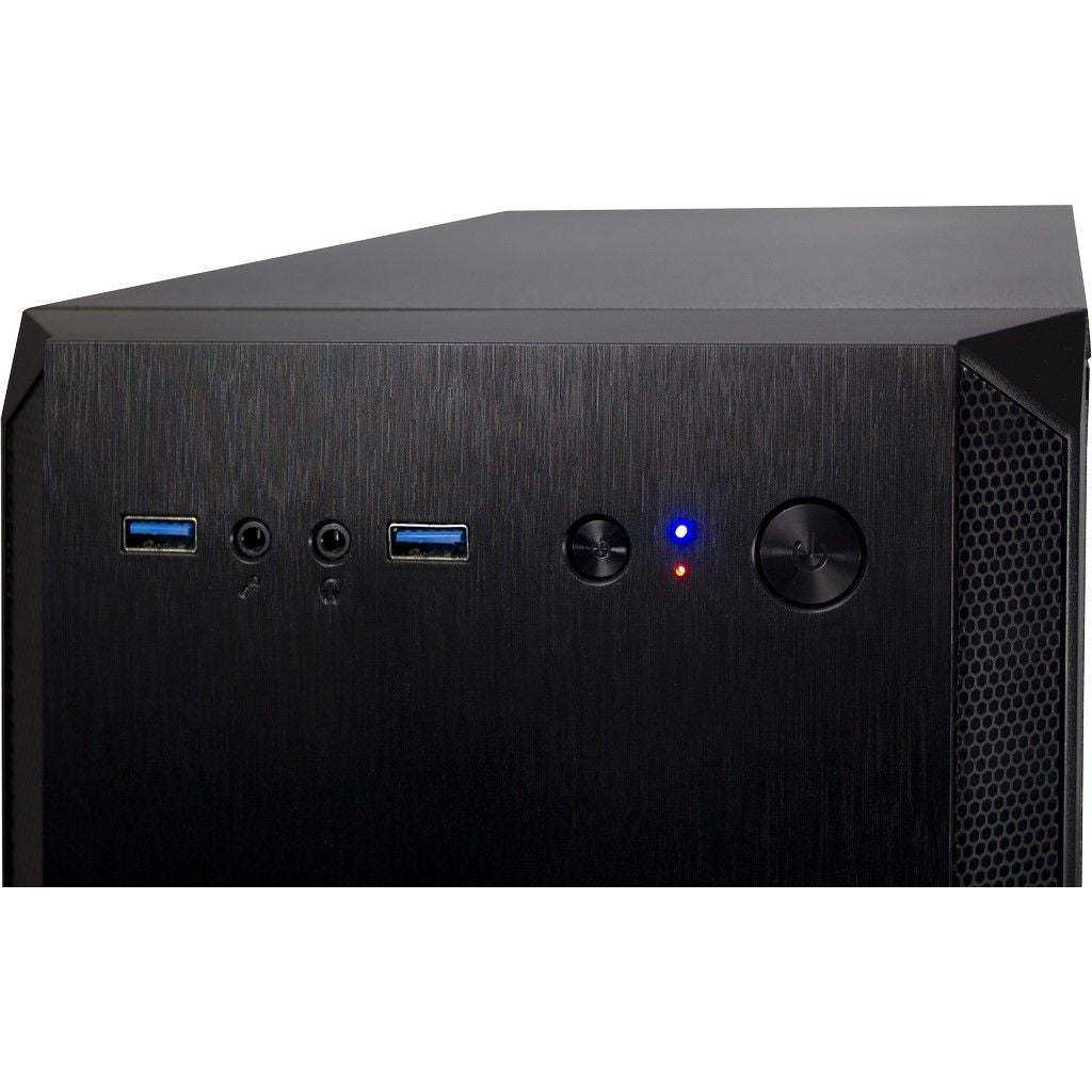 Inter-Tech H-606 Tower Micro ATX Sort