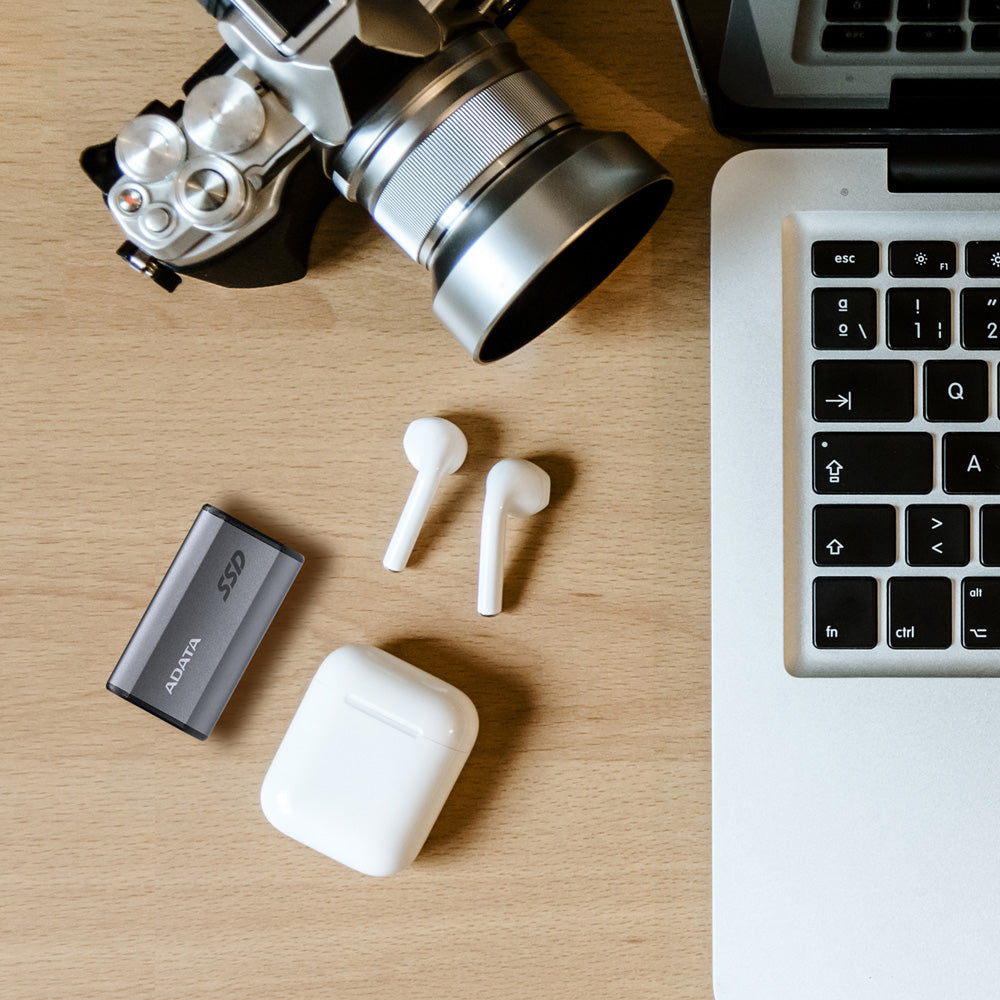 ADATA SE880 2 TB USB Type-C 3.2 Gen 2 (3.1 Gen 2) Grå