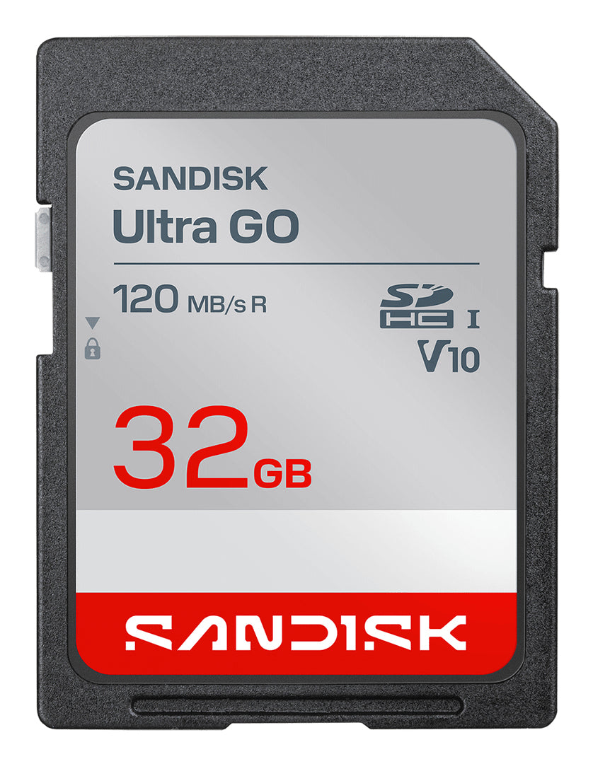 SanDisk Ultra GO SDHC UHS-I Memory Card 32GB 120MB/s