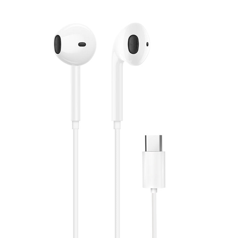 Dudao in-ear hovedtelefoner med USB Type-C stik hvid (X3C)