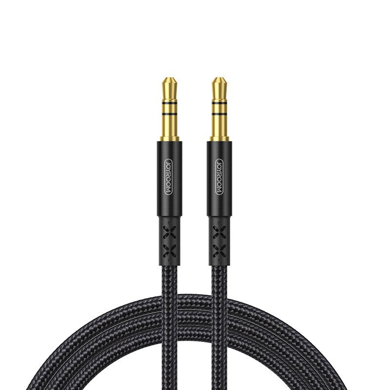 Joyroom AUX-kabel 3,5 mm ministik 2m sort