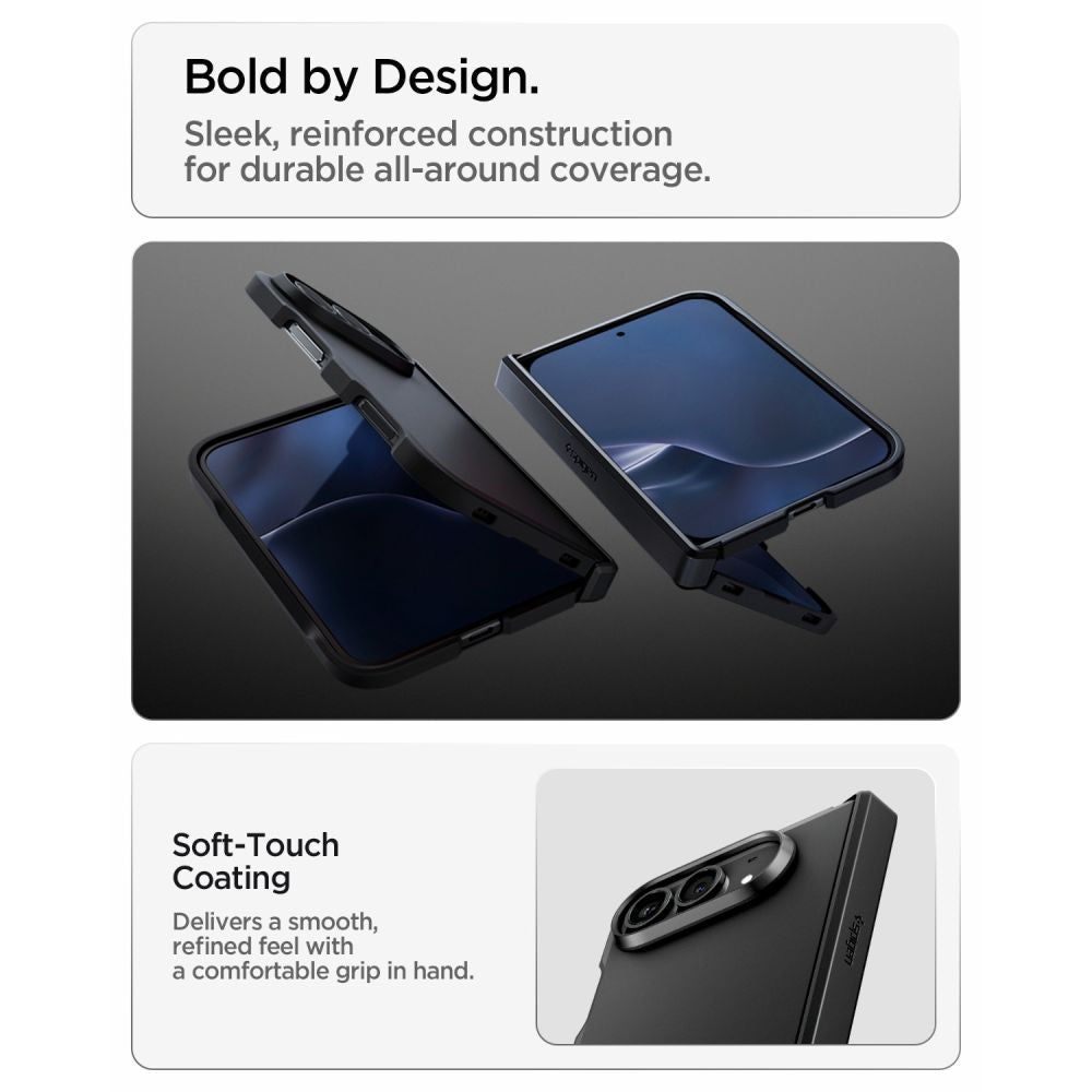 Spigen Tough Armor T MagSafe-cover til iPhone Duo – sort