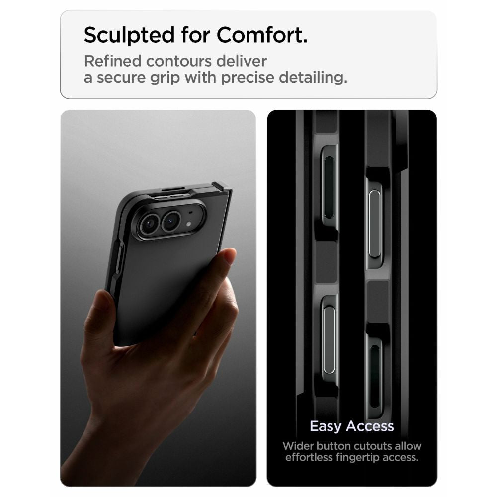 Spigen Tough Armor T MagSafe-cover til iPhone Duo – sort