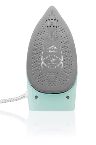 Eta Sophia Steam iron Ceramic soleplate 1100 W Turquoise, White