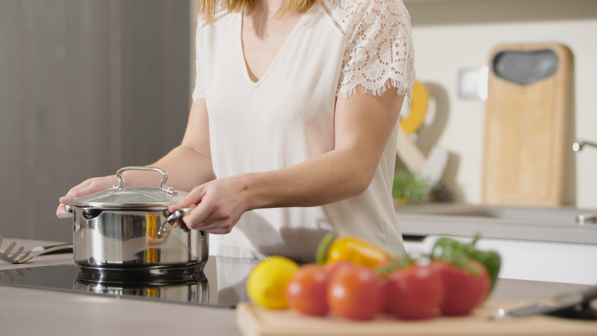 Tefal Duetto+ G719S734 Madlavningssæt Sølv Transparent