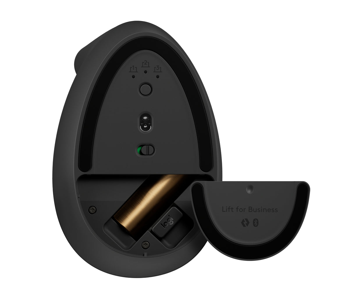 Logitech Lift for Business Trådløs Sort