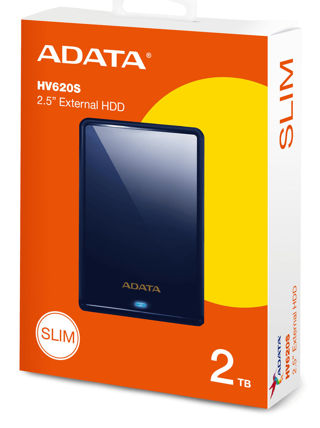 ADATA HV620S ekstern harddisk 2 TB 2.5" Micro-USB B 3.2 Gen 1 (3.1 Gen 1) Blå