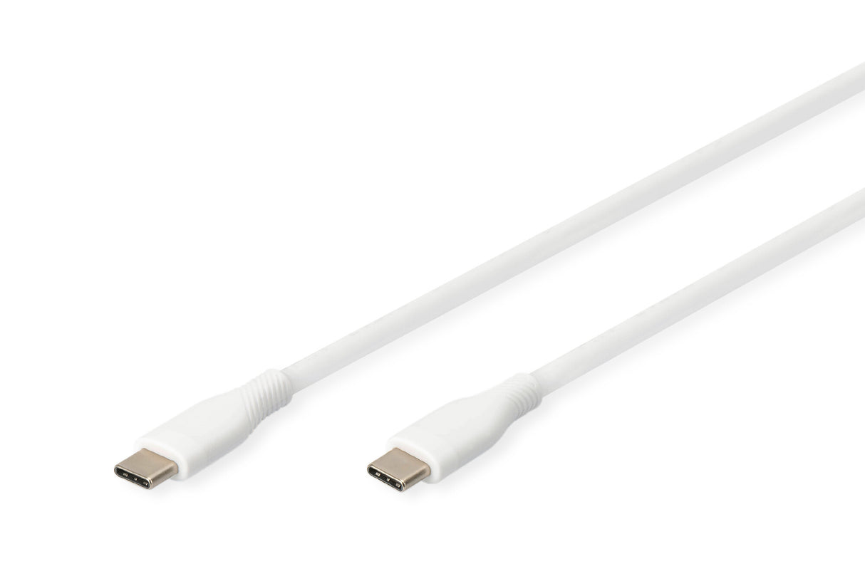 Digitus AK-300341-010-W USB-kabel USB 2.0 1 m USB C 0,48 Gbit/sek. 60 W Hvid