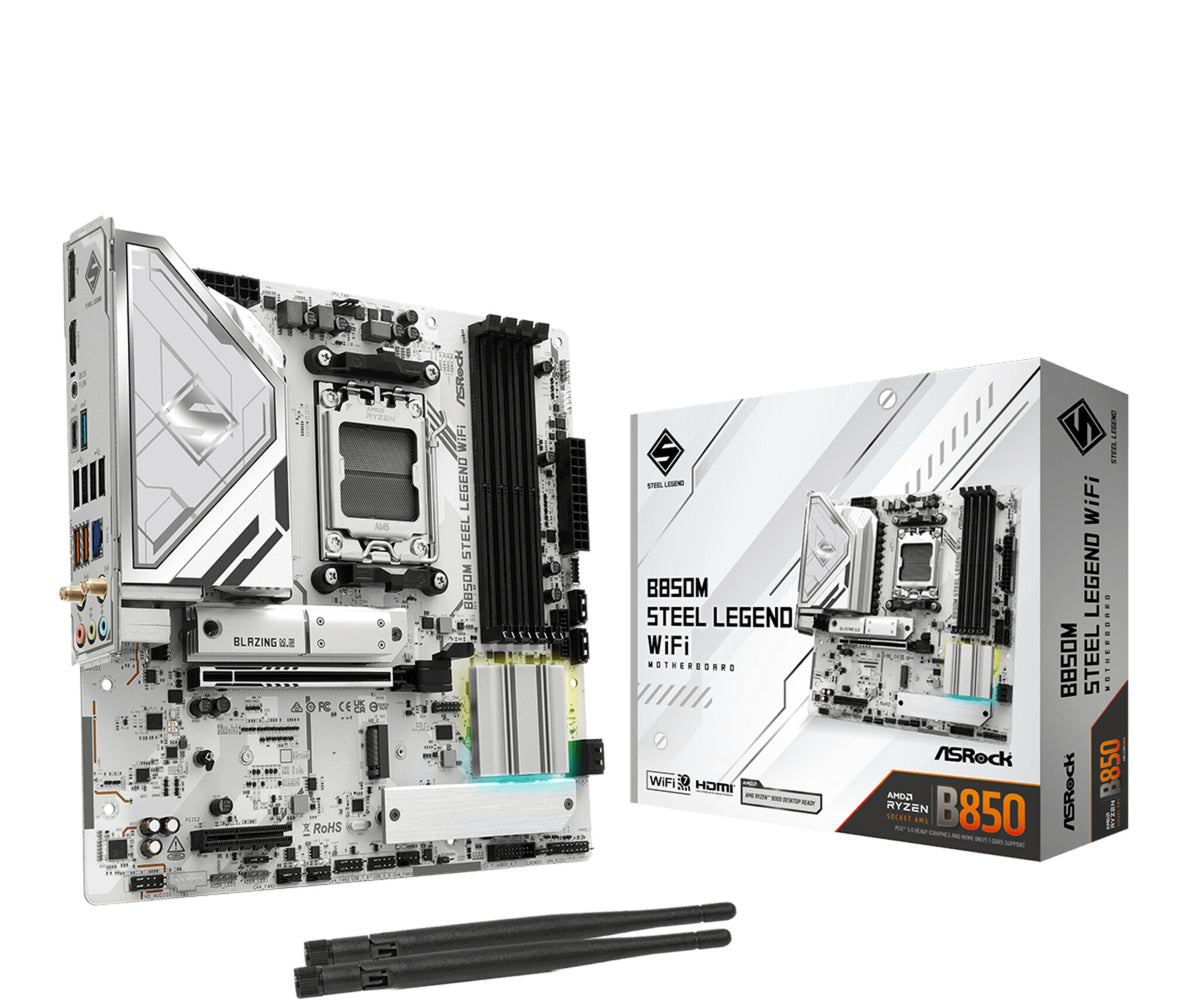 ASRock B850M Steel Legend WiFi mATX AM5