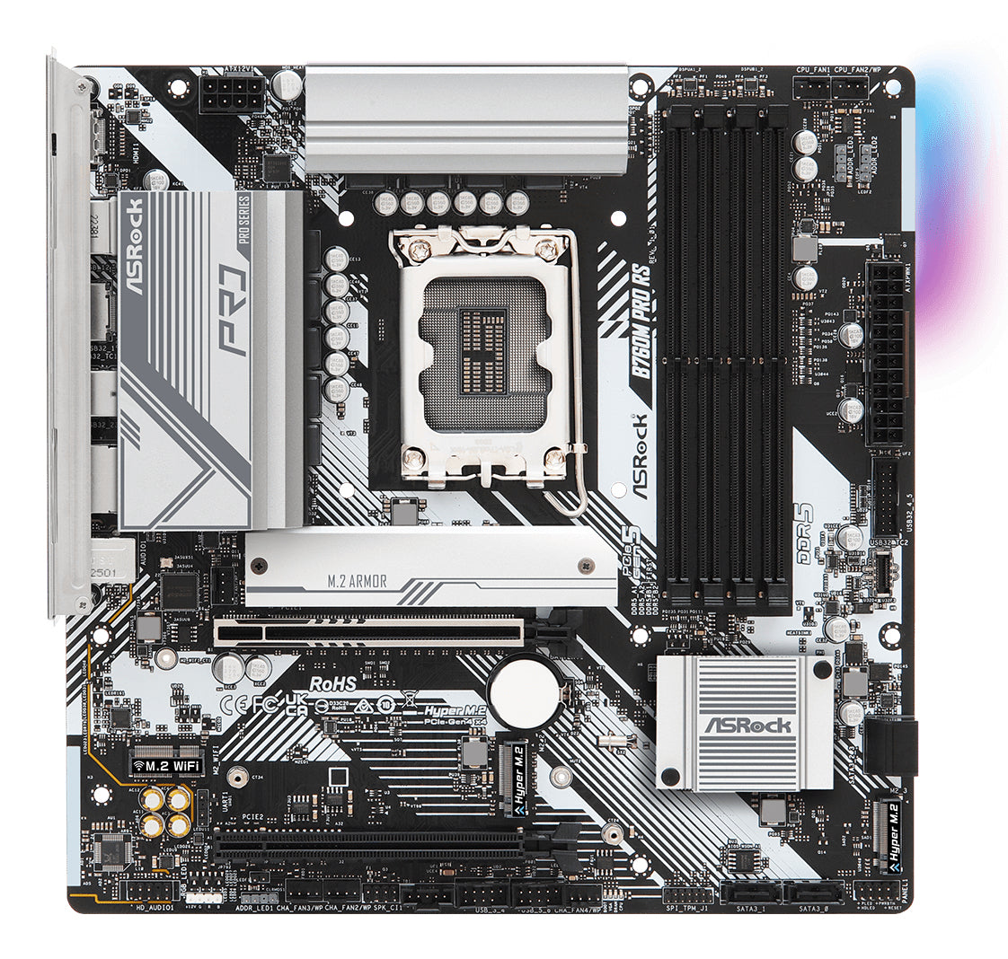 ASRock - B760M Pro RS, mATX DDR5 LGA1700