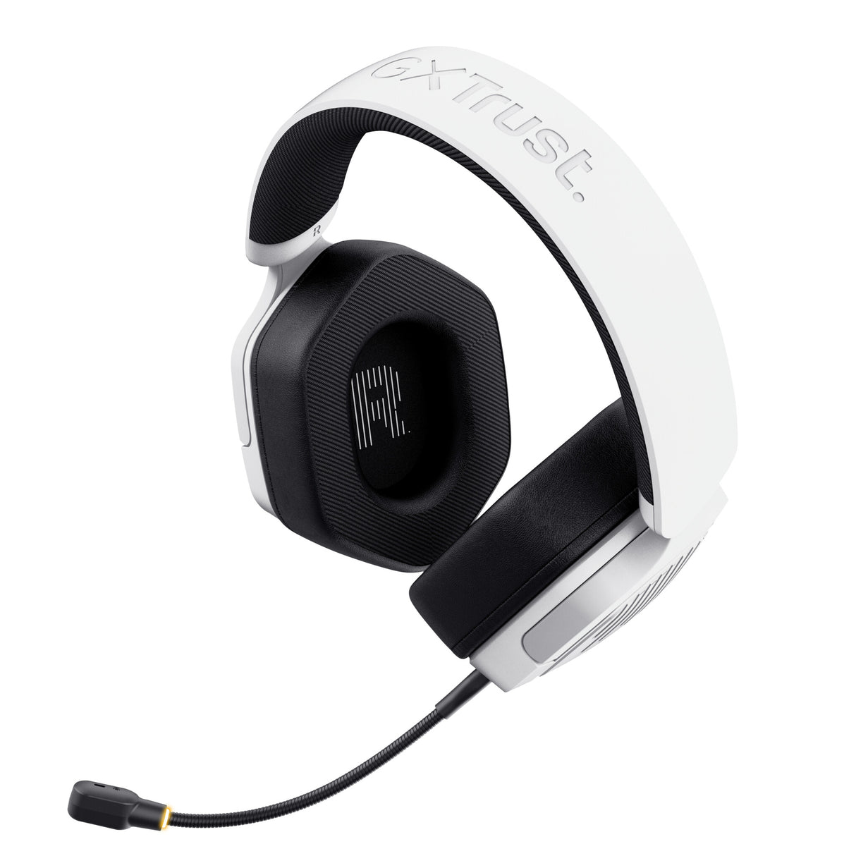 Trust GXT 493W Carus Headset Kabel & trådløs Headset, Hjelm Spil USB Type-C / USB Type-A Bluetooth Hvid