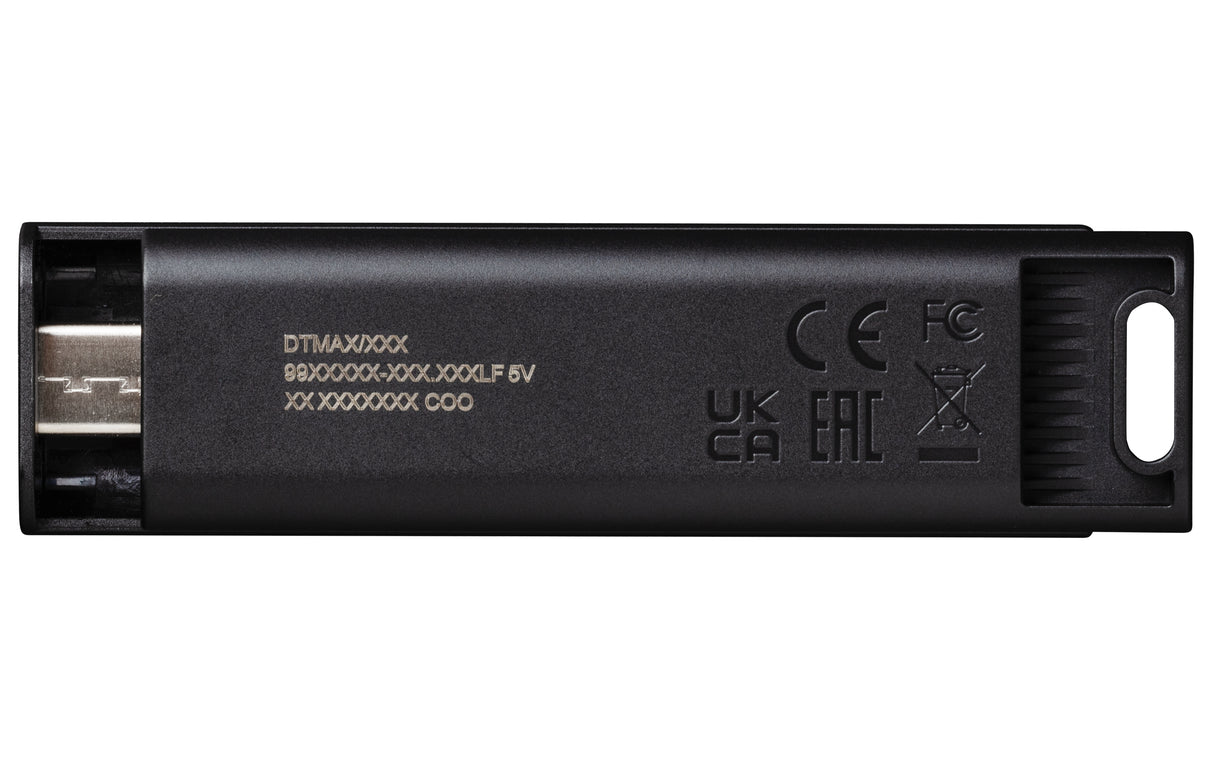 Kingston DataTraveler Max 256GB USB-C 3.2 Gen 2 Sort