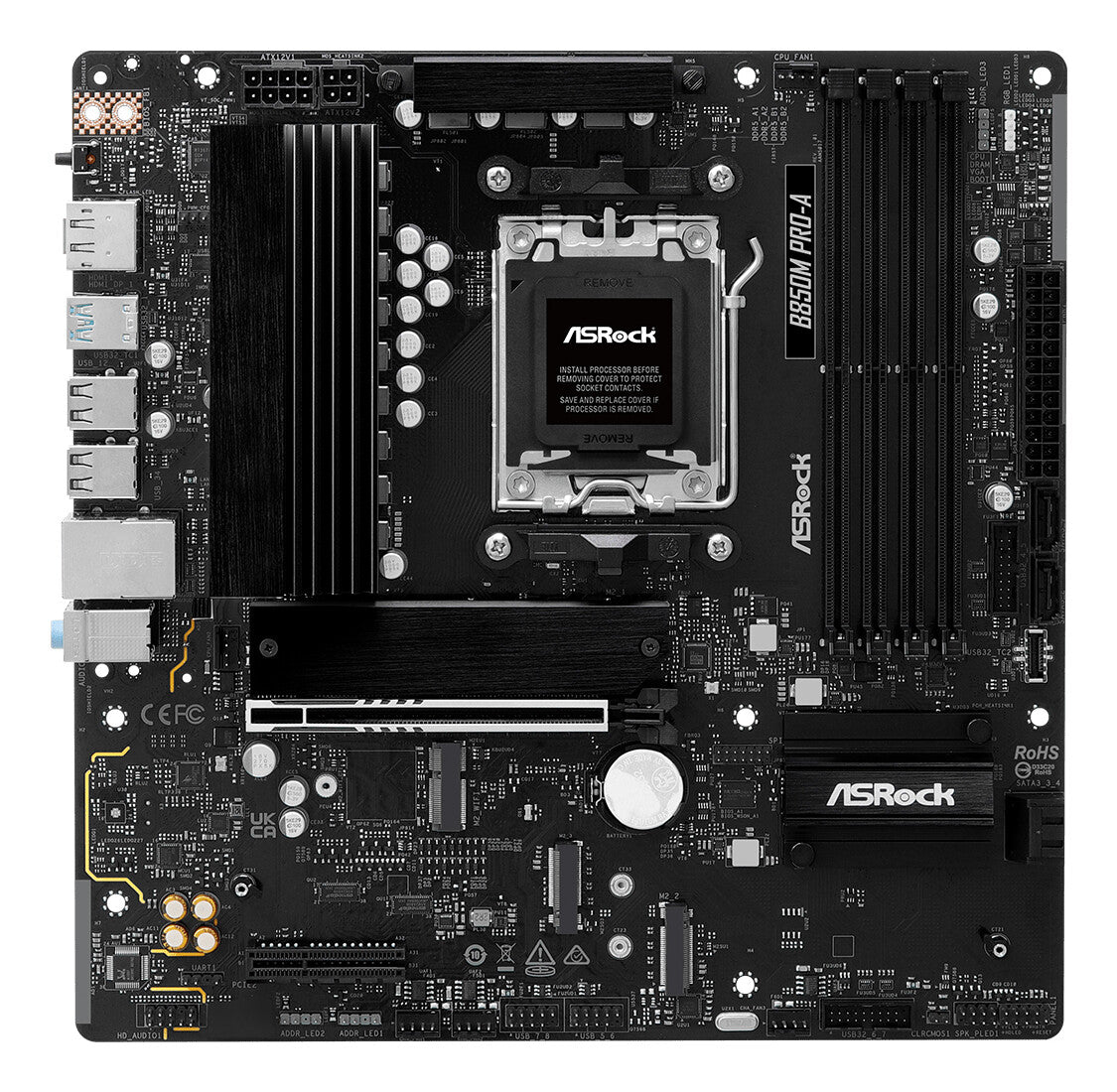 Asrock B850M PRO-A Motherboard Micro ATX AM5 Socket