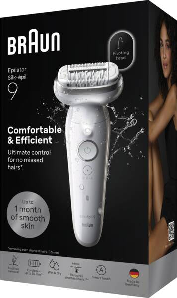 Braun Silk-epil 9 Sølv
