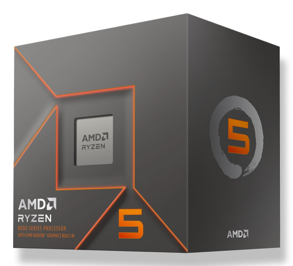 AMD Ryzen 5 8500G CPU 3.5GHz 6 kerner AM5 (PIB - m/køler)