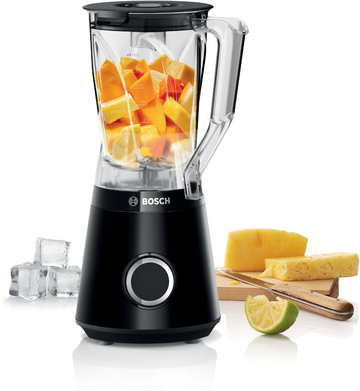 Bosch Serie 4 MMB6141B blender 1,5 L Bordplade blender 1200 W Sort