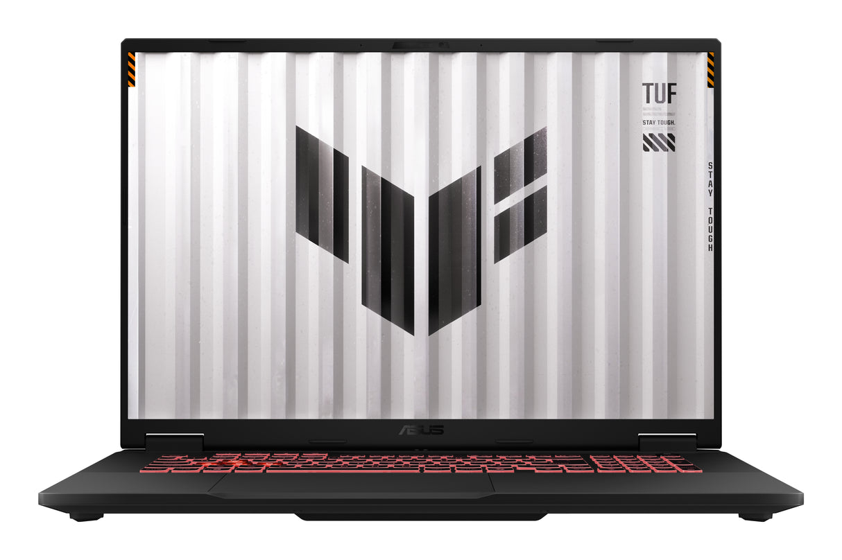 ASUS TUF Gaming A18 FA808UM-S8015W AMD Ryzen™ 7 260 Laptop 45,7 cm (18") WUXGA 16 GB DDR5-SDRAM 512 GB SSD NVIDIA GeForce RTX 5060 Wi-Fi 6E (802.11ax) Windows 11 Home Sort, Grå